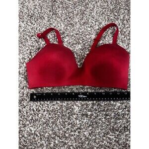 b.tempt’d Wacoal Bra 34DD Red 956281 Padded Underwire Convertible Crossback